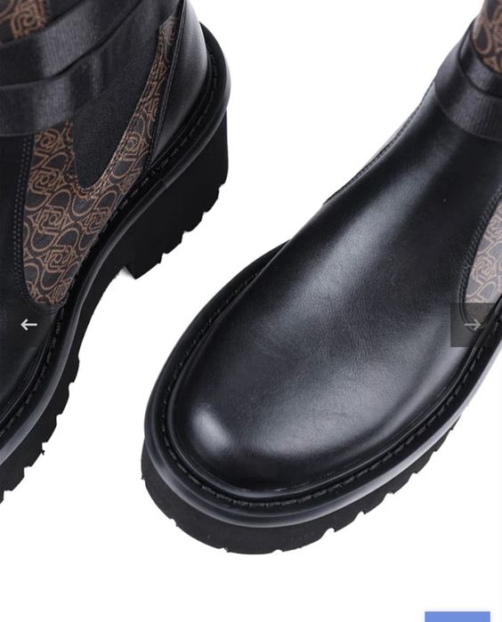 Жіночі ботинки з натуральної шкіри челсі LIU GO