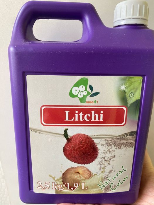 Syrop do bubble tea 1,9L liczi