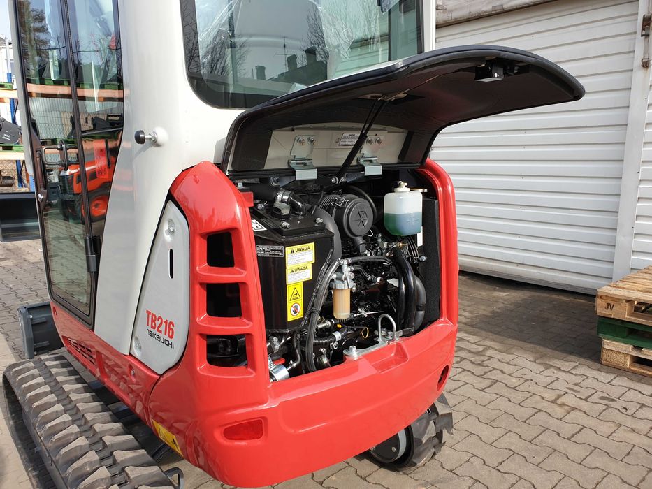 Minikoparka Takeuchi TB216 - 1.8 tony - finansowanie fabryczne!