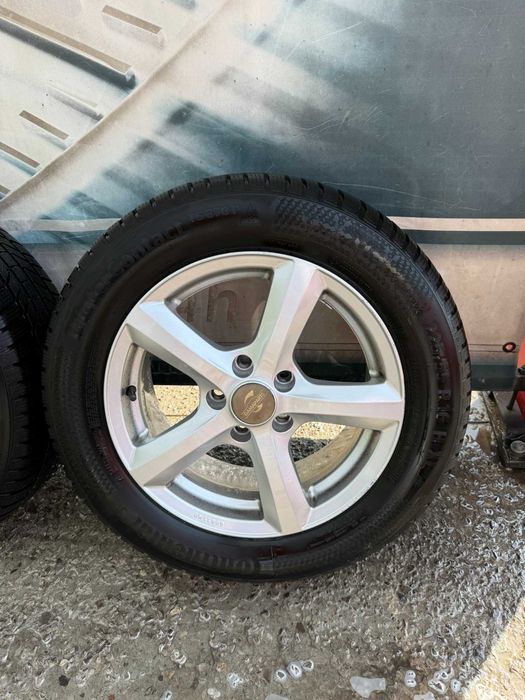 Alufelgi 16 cali 5x112 66.6 opony Continental z 2023r. cena za komplet