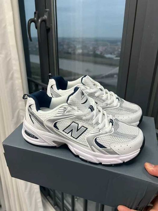 New Balance 530 White Silver Navy R.36