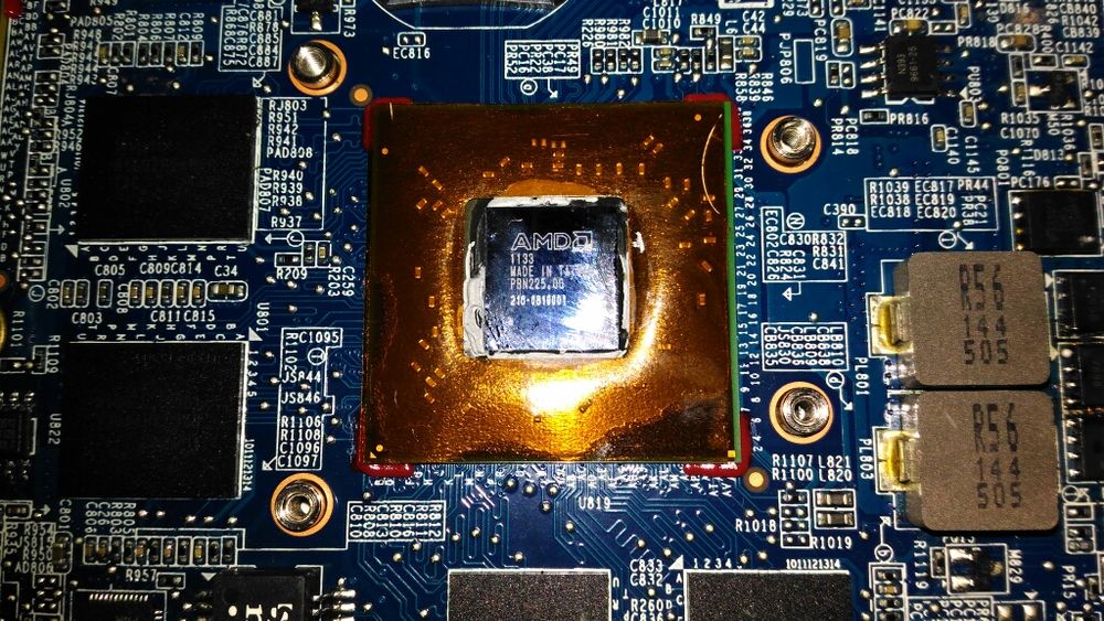Motherboard HP Pavilion DV6 (avariada)