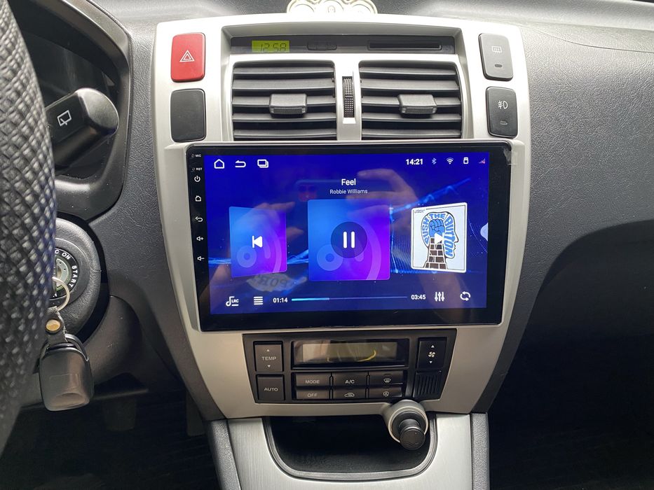 Андроид магнитола для Hyundai Tucson 10 дюймів, CarPlay в замін штатної повний комплект.