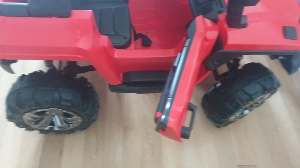 Jipe Elétrico InfantilXL 12V - 2 lugares(suporta 50kg)+comando