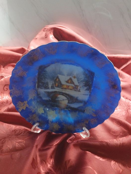 Prato decorativo de Natal