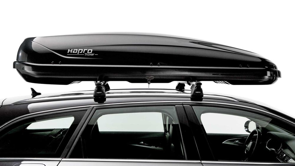 Hapro Traxer 8.6 Box dachowy czarny matowy