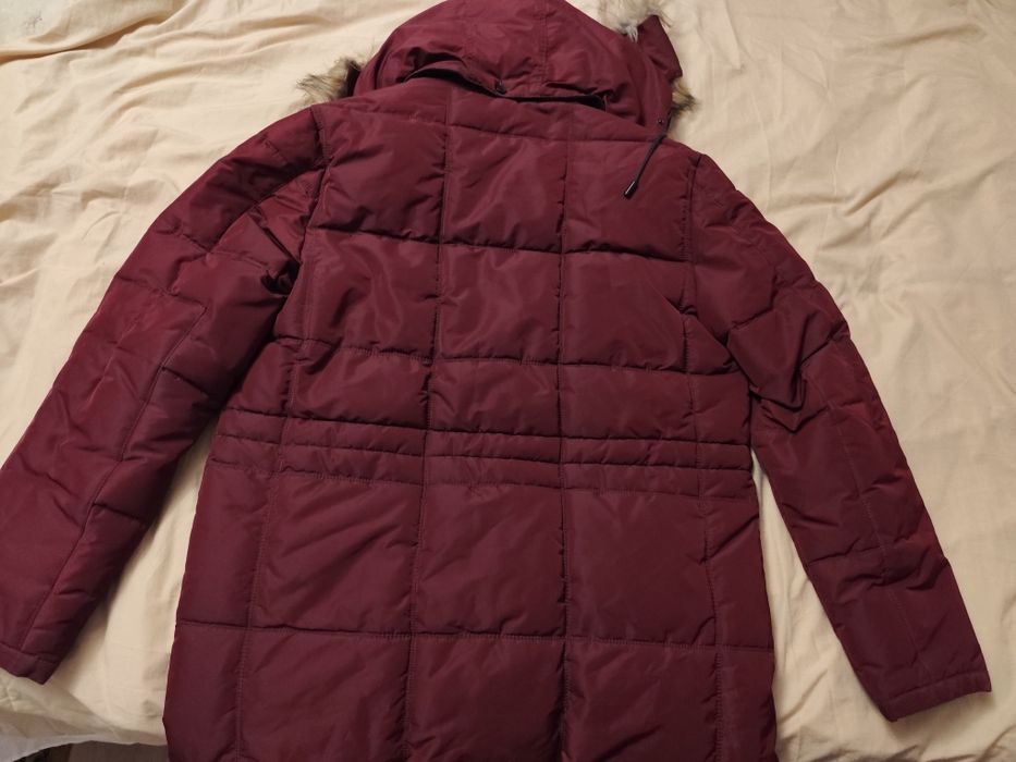 Тёплая зимняя мужская куртка пуховик Zara H&M