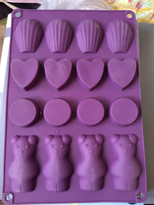 Moldes em silicone