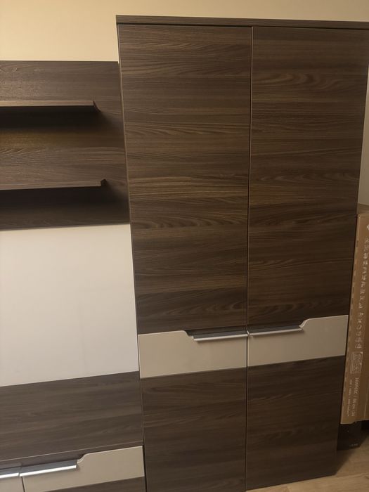 Meblościanka szafa rtv półka