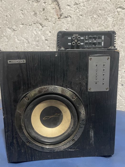 4-канальний підсилювач DL Audio Malva MVA-80.4 + сабвуфер Logicfox