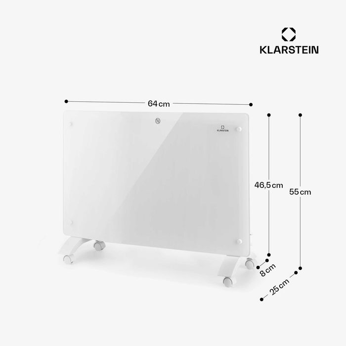 Конвекционный смарт обогреватель конвектор Bansin Crystal Smart 1500w