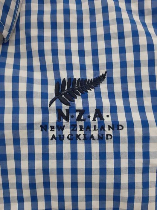 Koszula codz. casual NZAuckland,krata,używ,R - XL