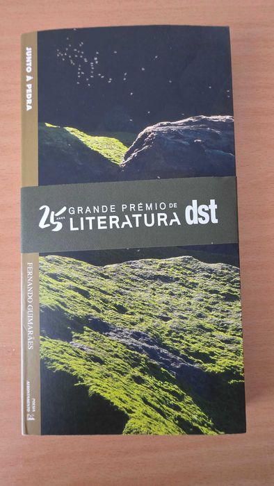 Livro de poesia "Junto à Pedra" de Fernando Guimarães