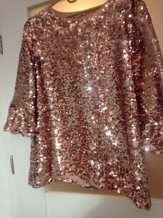 Bluzka cekinowa rozmiar 46