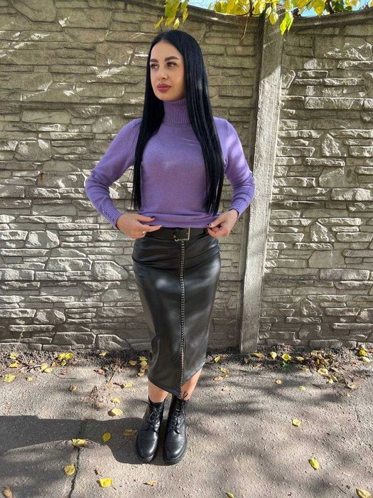 Жіноча якісна спідніця 42-48 розміри Туреччина зимова підтримка