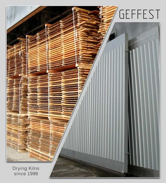 GEFEST - высокоэффективные сушильные камеры для сушки древесины.