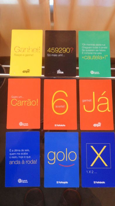 Calendários (220 unidades)