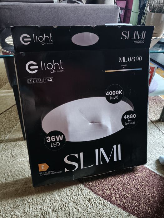 Plafon led slim  sufitowy