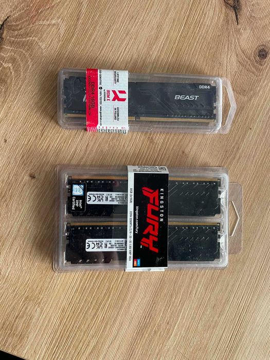 Pamięć ram (3x16GB) Fury DDR4 3200MHz CL16 Beast Black
