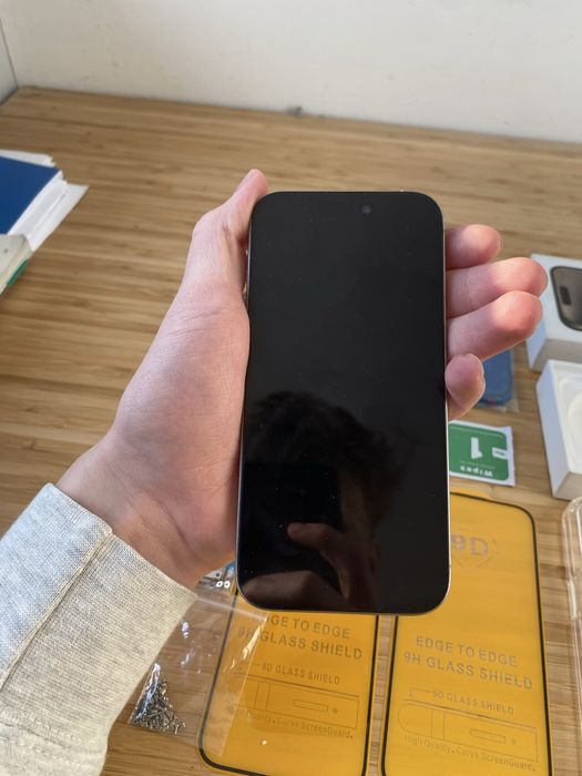 IPhone 15 pro tytan naturalny (CZYTAJ OPIS!)