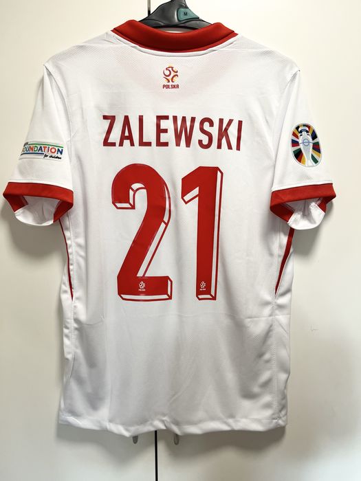 Koszulka Piłkarska Nikola Zalewski 21 – Reprezentacja Polski Euro 2024