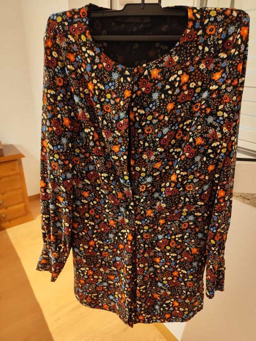 Macacão florido da zara