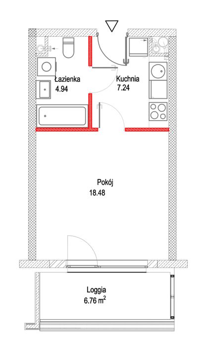 Nowa kawalerka | SOHO Kamionek | loggia 6,76 m2 | Warszawa Praga Pd