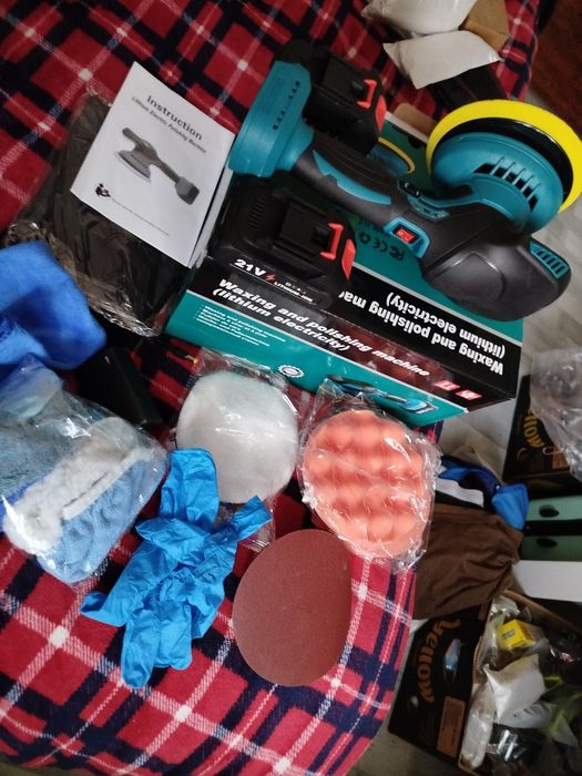 Nowa polerka 2 akumulatory+akcesoria wysyłka InPost gratis