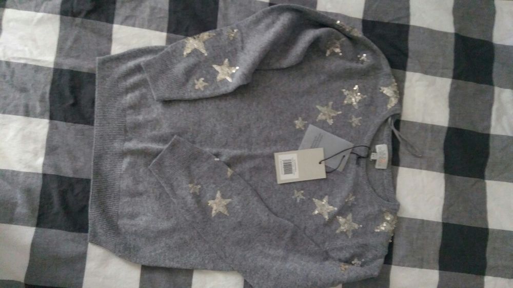 Sweterek sweter dla dziewczynki Wild & Gorgeous 8/9 lat szary