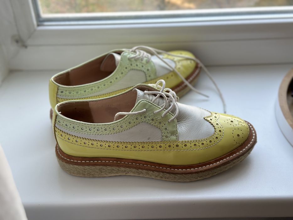 Фирменные туфли окфорды Carlo Pazolini