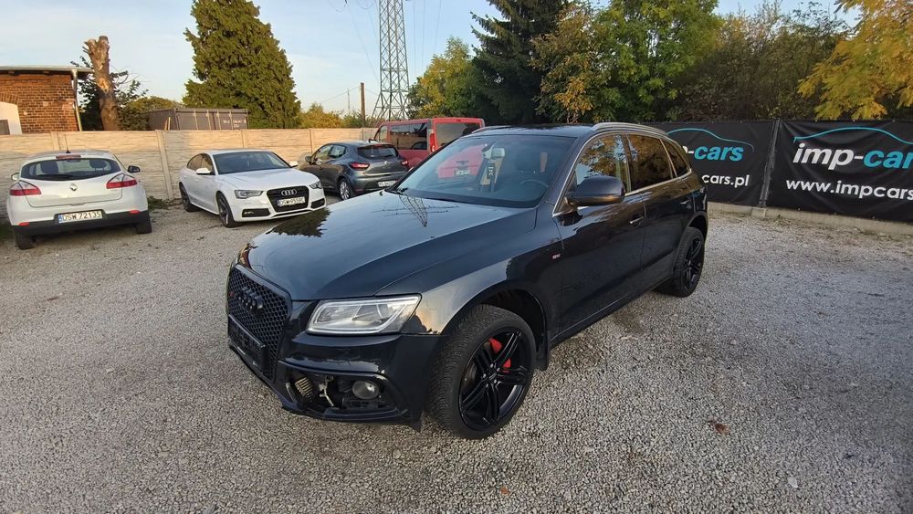 Audi Q5 Bixenon Nawigacja el. Klapa S-line Exterieur Quattro Lekko uszkodozna!