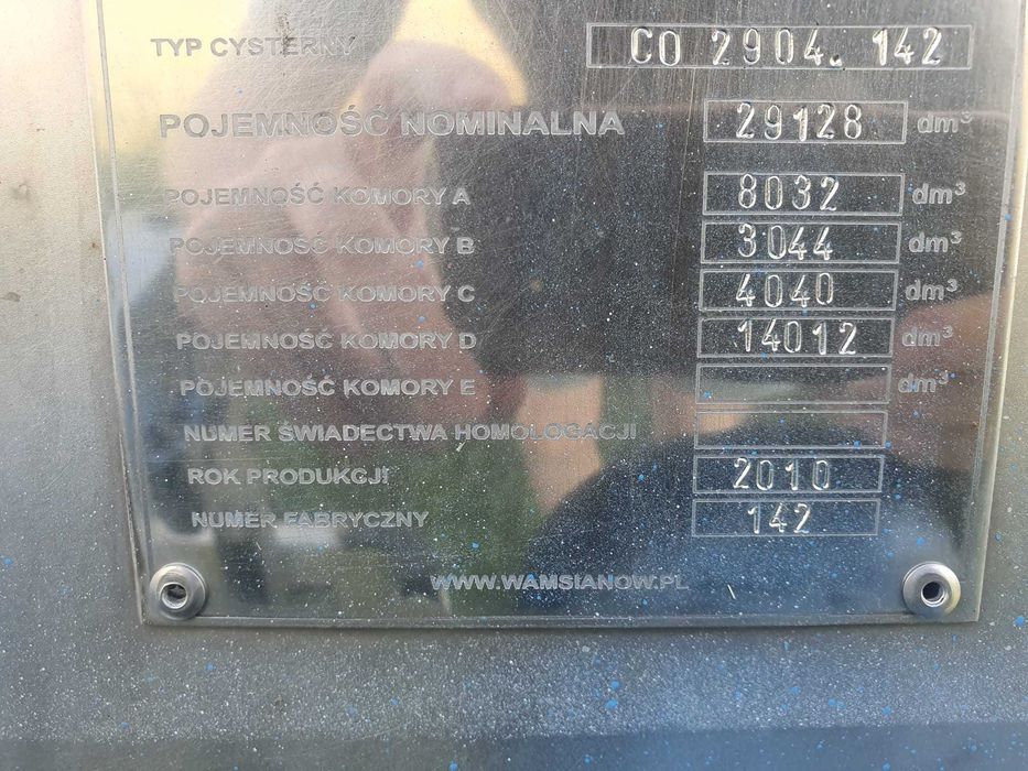 cysterna spożywcza