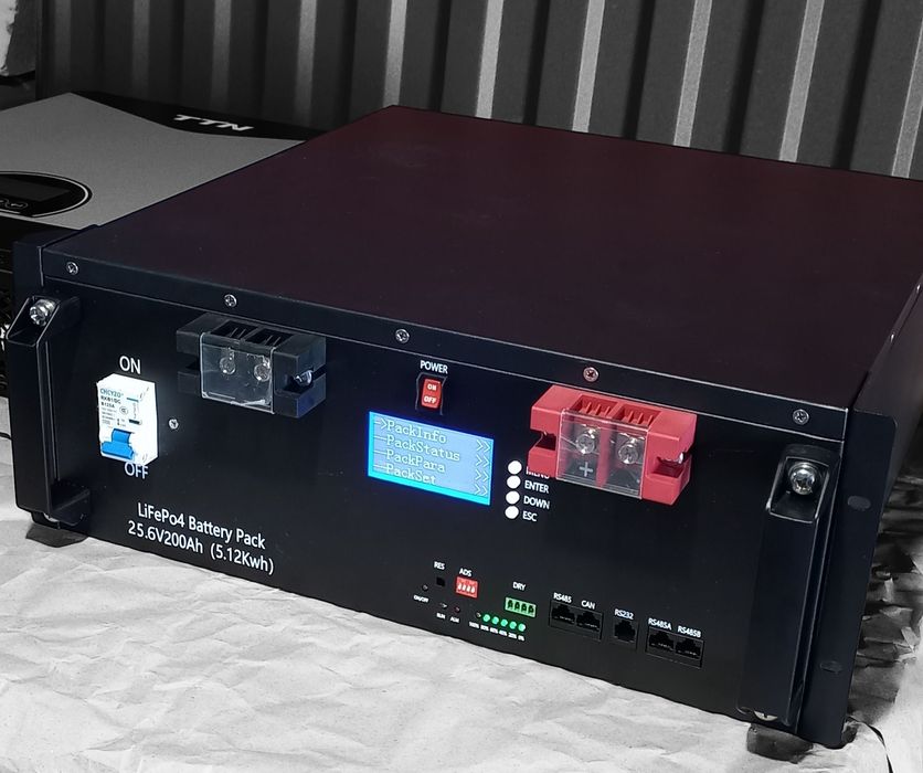 Акумулятор LiFePo4 25,6V/200Ah (5,12Kwh)