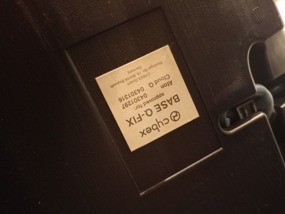 Nosidełko cybex z bazą isofix