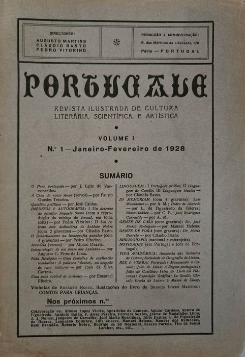 PORTUGALE revista ilustrada 1928