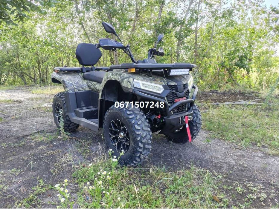 КВАДРОЦИКЛ SokMoto RAPTOR 450L EPS Третья Генерация (Електропідсилювач керма) EFI | 4х4 | Підігрів керма | Захист дна та ричагів Сок Мото доставка