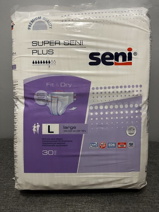 Sprzedam pampersy rozmiar L