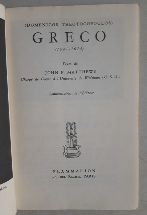 Livro PA-5 - John F. Matthews - Greco