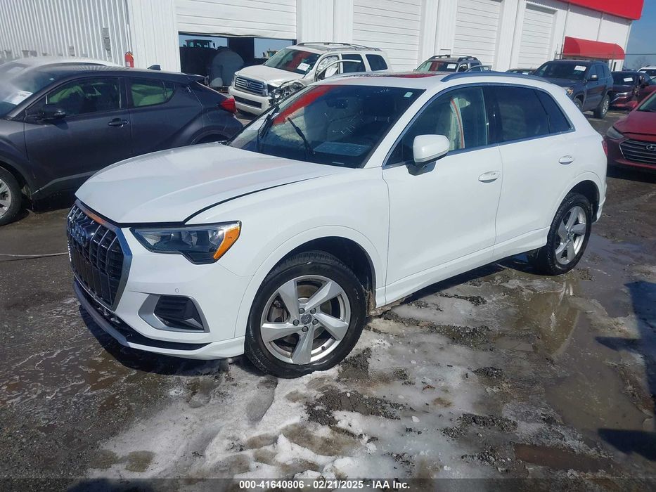 Бампер Audi Q3 83a розборка Ауді Кю 3  рест LX7G