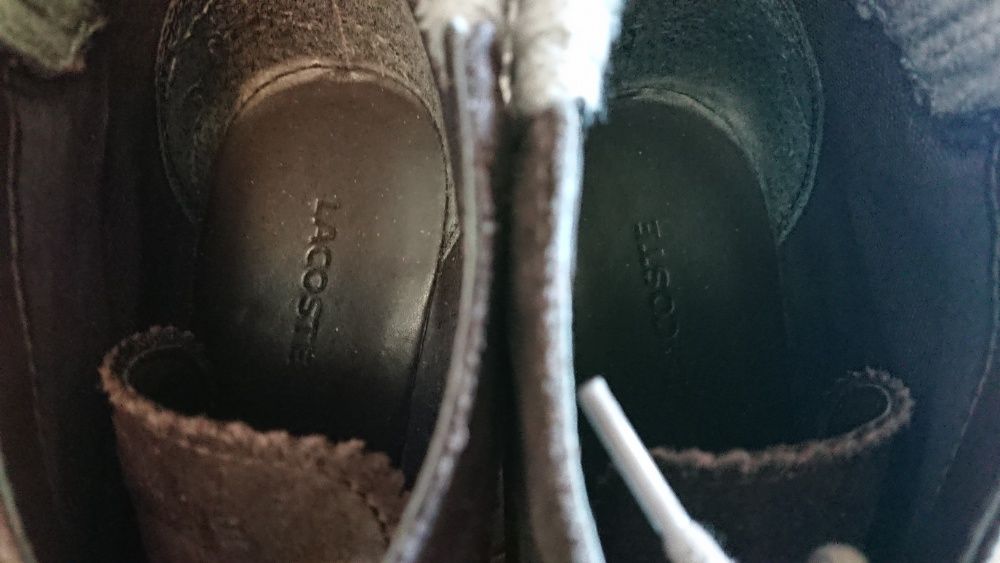 Buty skórzane marki Lacoste JAK NOWE