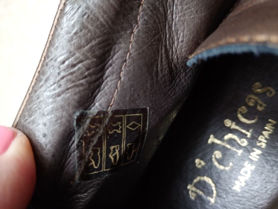 Botki D chicas skóra wyprzedaż