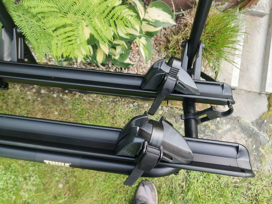 Thule Van Elite XT czarny Ducato Jumper Boxer uchwyt na rowery szyny montażowe