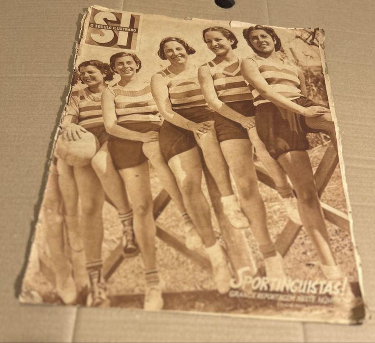 Século Ilustrado 1938 ano 1 capas Sporting raras
