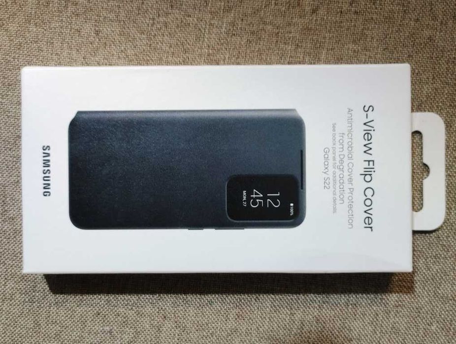 Ориг. чохол Samsung S22 (S901) Smart Clear View Cover