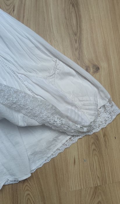 krótka biała sukienka