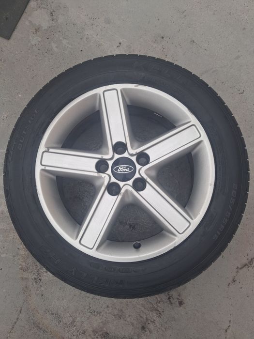 Jante Alumínio Ford com Pneu 205/55R16