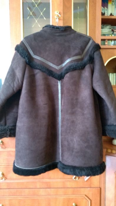 kożuch damski naturalny XXXL