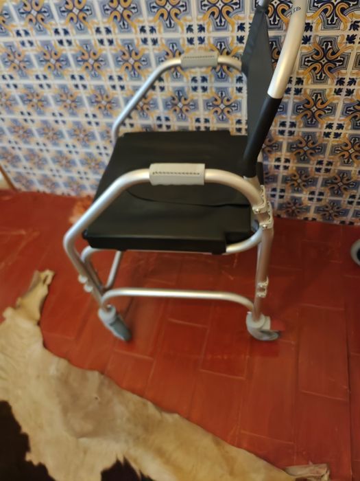 Cadeira de rodas com  sanitário