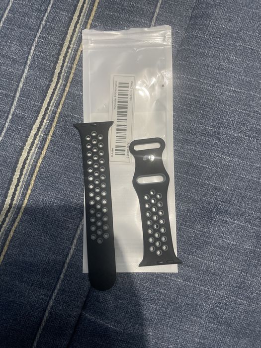 Pulseiras pretas e cinzas Apple Watch