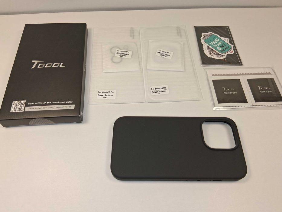 E160 Etui Oraz Ochrona Ekranu I Aparatu Do IPhone 13 Pro